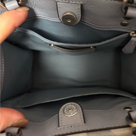 Coach Dempsey baby blue tote - Picture 9 of 11